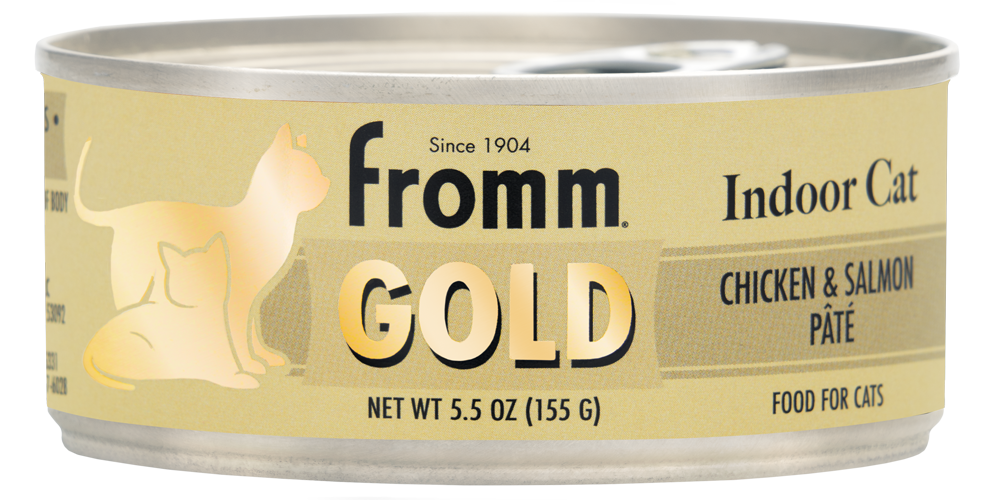 FROMM Indoor Gold Chicken and Salmon Pâté Cat Food