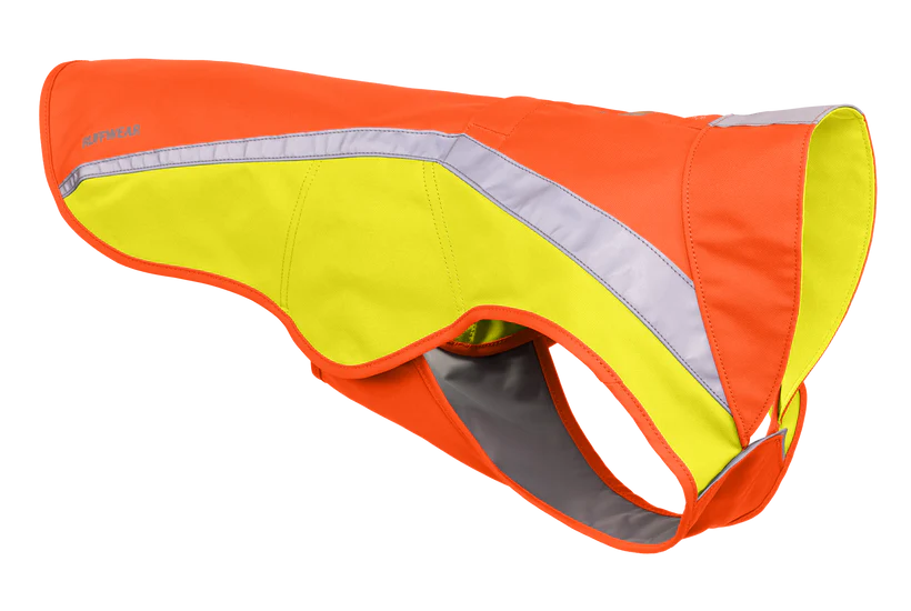 Blaze Orange Lumenglow Hi-Vis Dog Jacket | Ruffwear