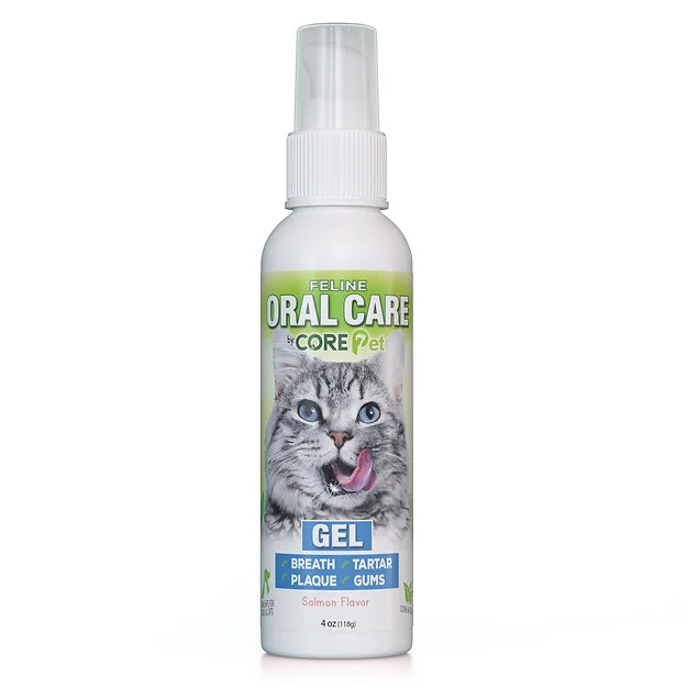 Feline Oral Care Gel- Salmon Flavor | Adore Pet