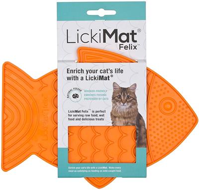 LickiMat Felix Fish Mat for Cats