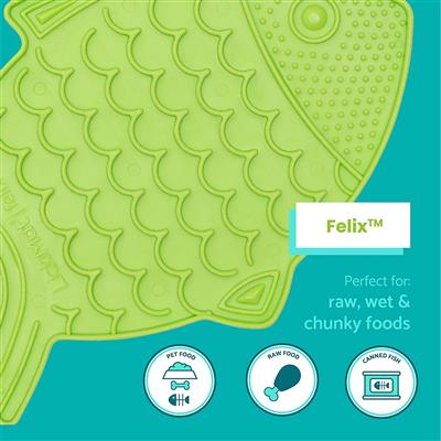 LickiMat Felix Fish Mat for Cats