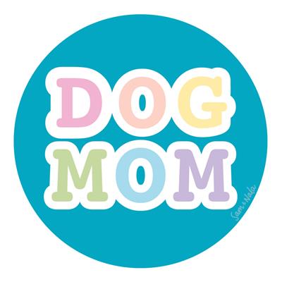 Dog Mom Sticker