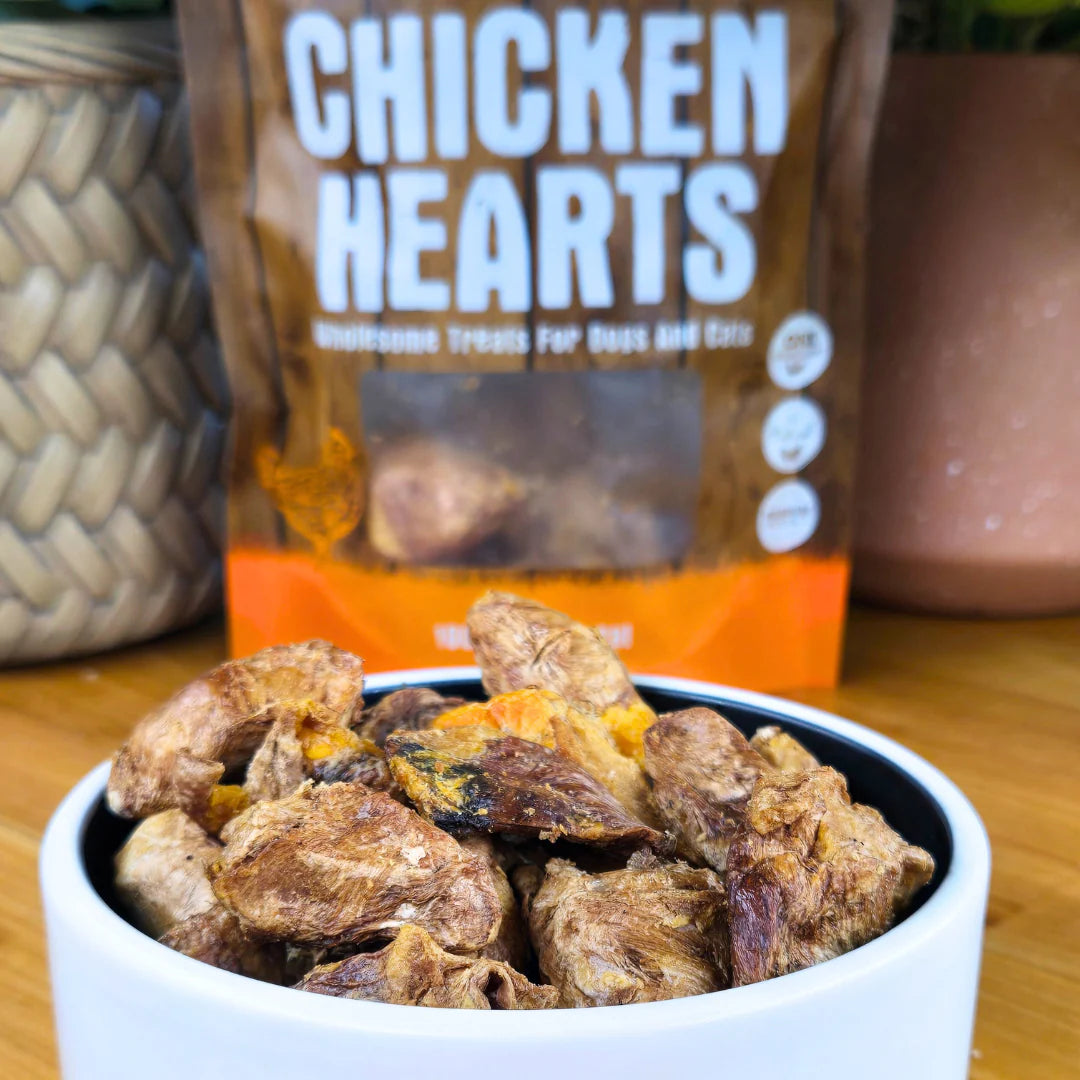 Freeze Dried Chicken Hearts | Shepherd Boy Farms