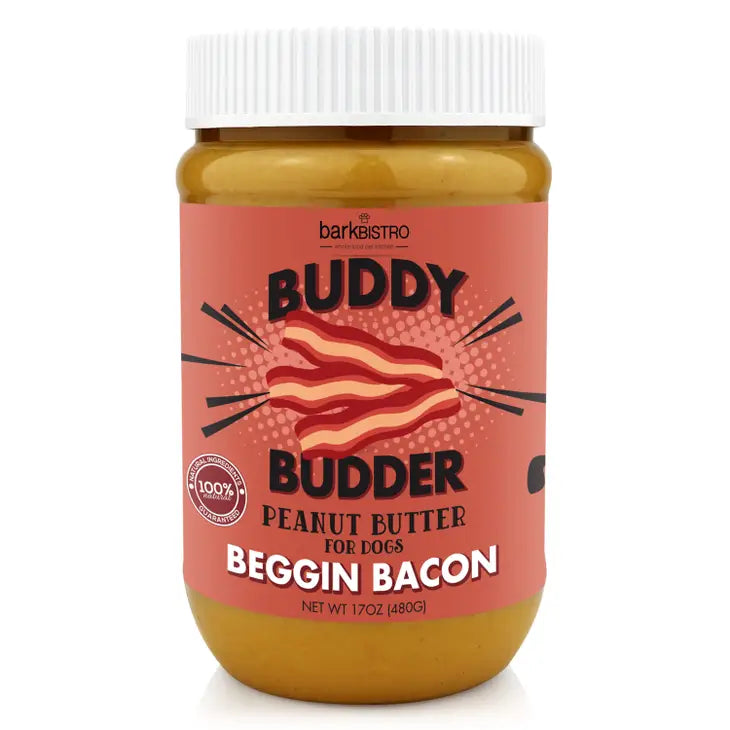 Bangin Bacon Peanut Butter for Dogs | Buddy Budder