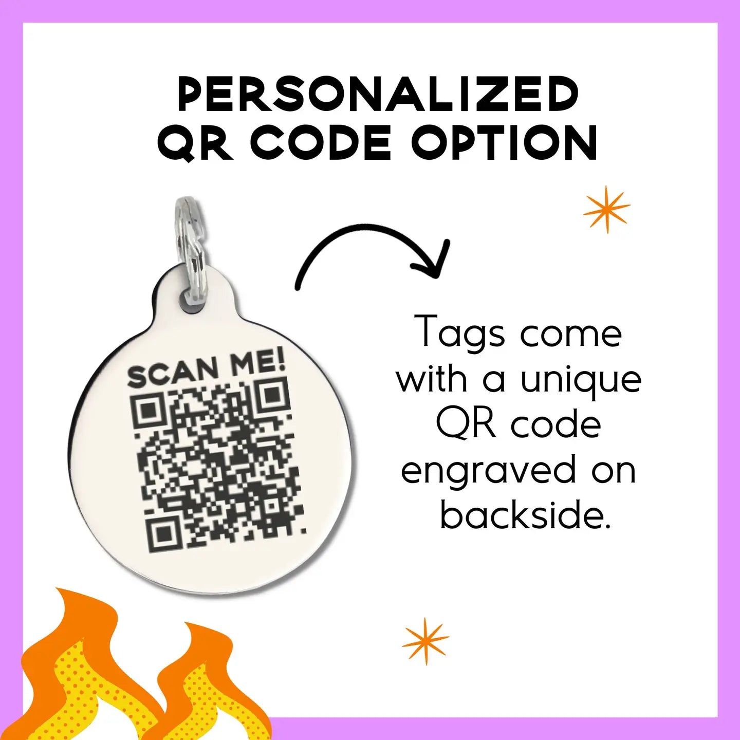 Bad Tag "Invader of Personal Space" - Dog ID Tag & Collar Charm