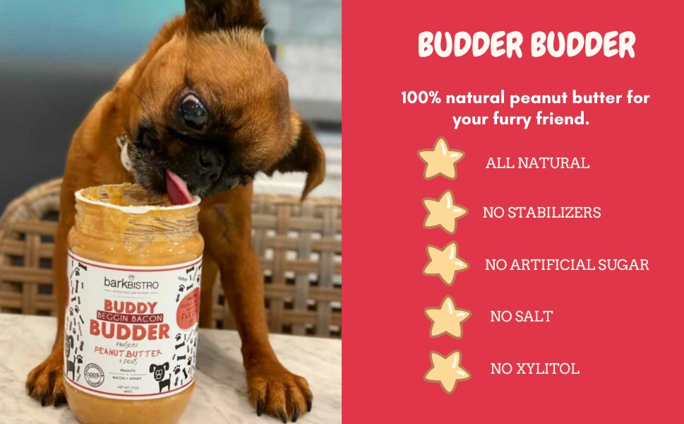 Bangin Bacon Peanut Butter for Dogs | Buddy Budder