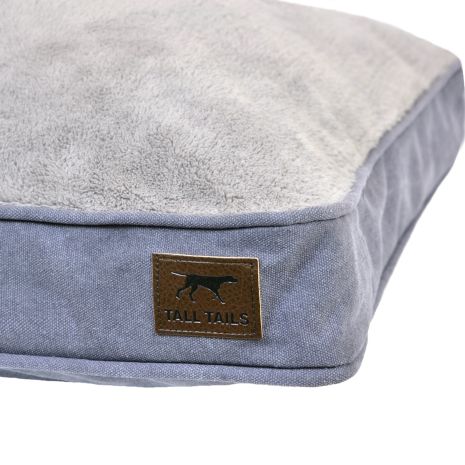 Dream Chaser Charcoal Cushion Bed | Tall Tails