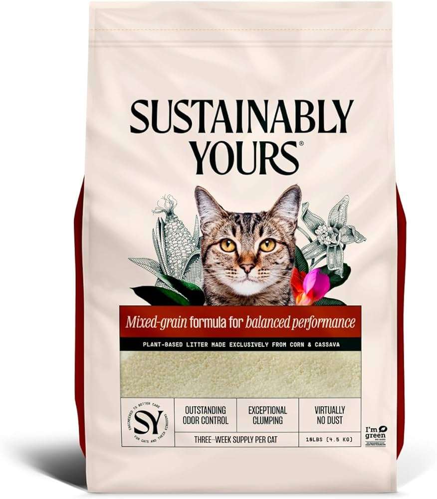 Mixed Grain Cat Litter | Sustainably Yours