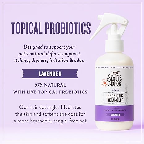 Lavender Probiotic Detangler  | Skout's Honor