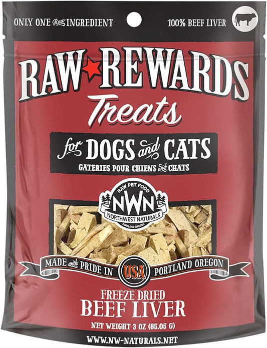 Raw Rewards Freeze Dried Beef Liver | NWN