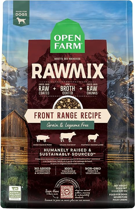 Open Farm Front-Range Grain-Free RawMix for Dogs