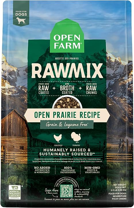 Open Farm Open Prairie Grain-Free RawMix for Dogs