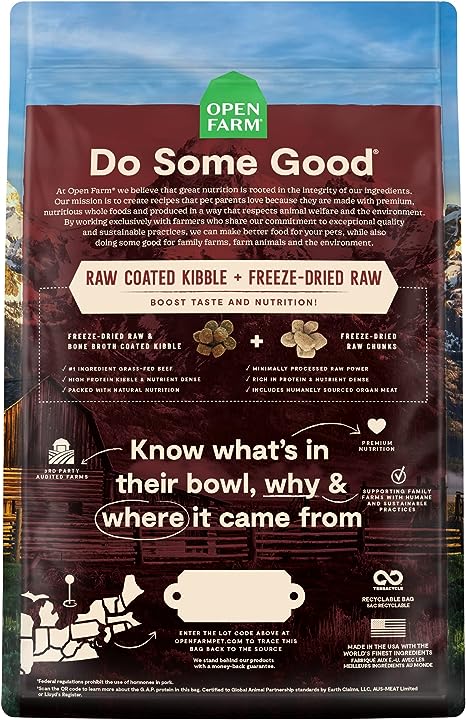 Open Farm Front-Range Grain-Free RawMix for Dogs