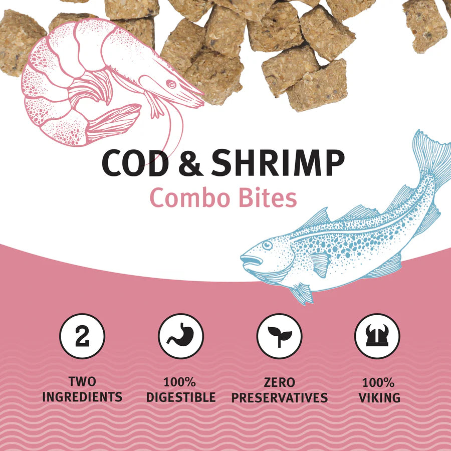 Cod & Shrimp Combo Bites | Icelandic+