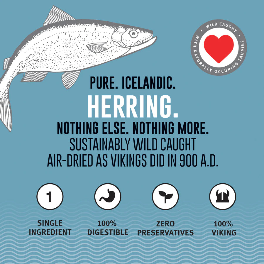 Whole Fish Herring Treats | Icelandic+