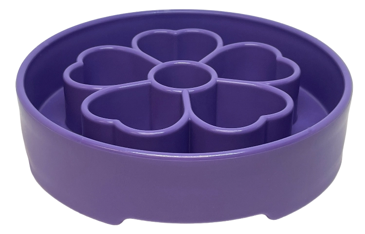 Purple Flower Slow Feeder | SodaPup