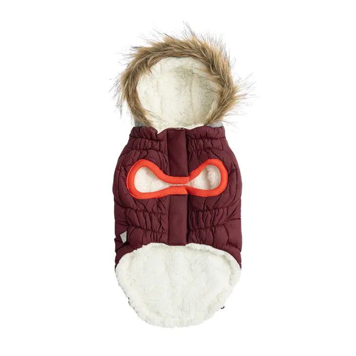 GF Pet Red Winter Sailor Parka