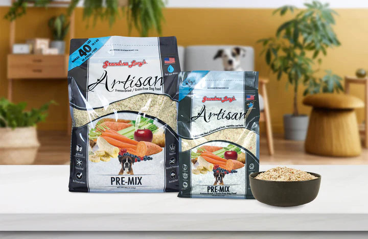 Artisan Pre-Mix Freeze Dried Dog Food & Topper | Grandma Lucy's