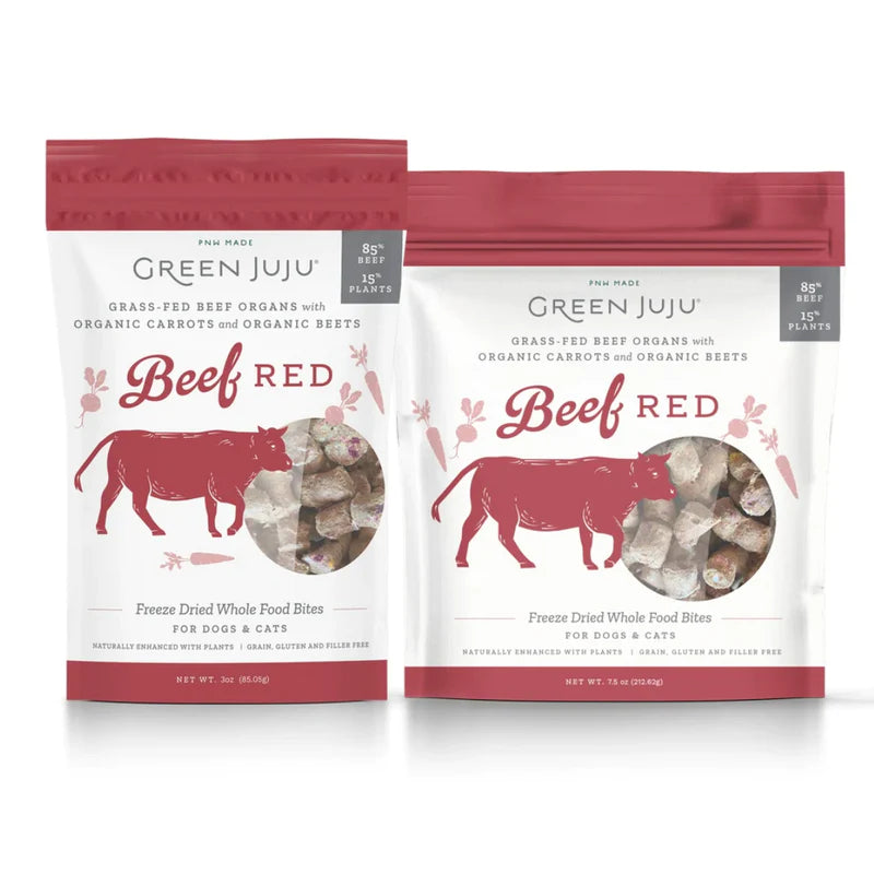 Beef Red Freeze Dried Bites | Green Juju