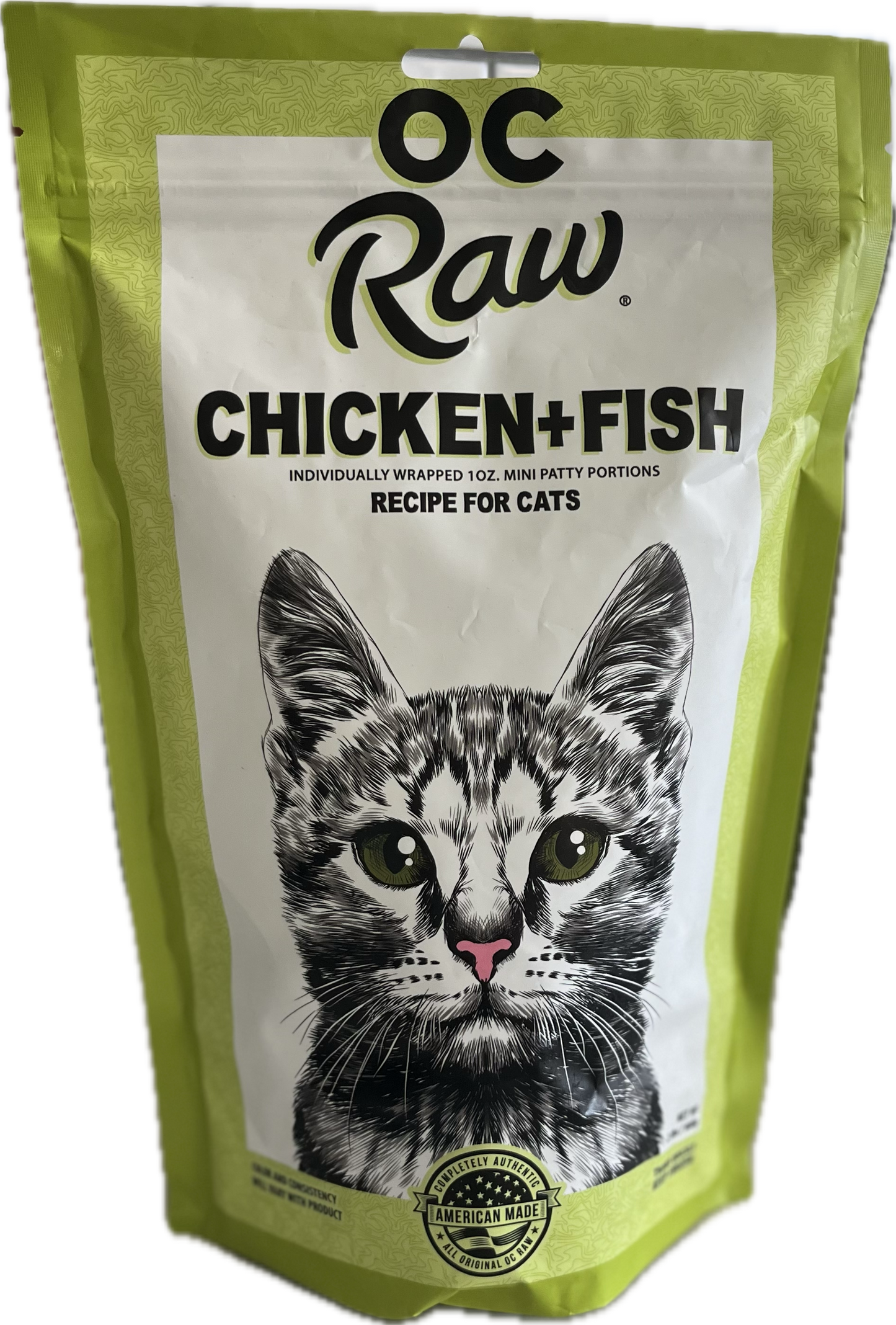 Chicken + Fish Recipe for Cats | OC Raw Frozen