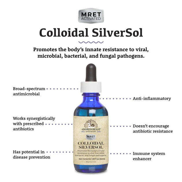 Adored Beast Apothecary Colloidal SilverSol | *MRET Activated