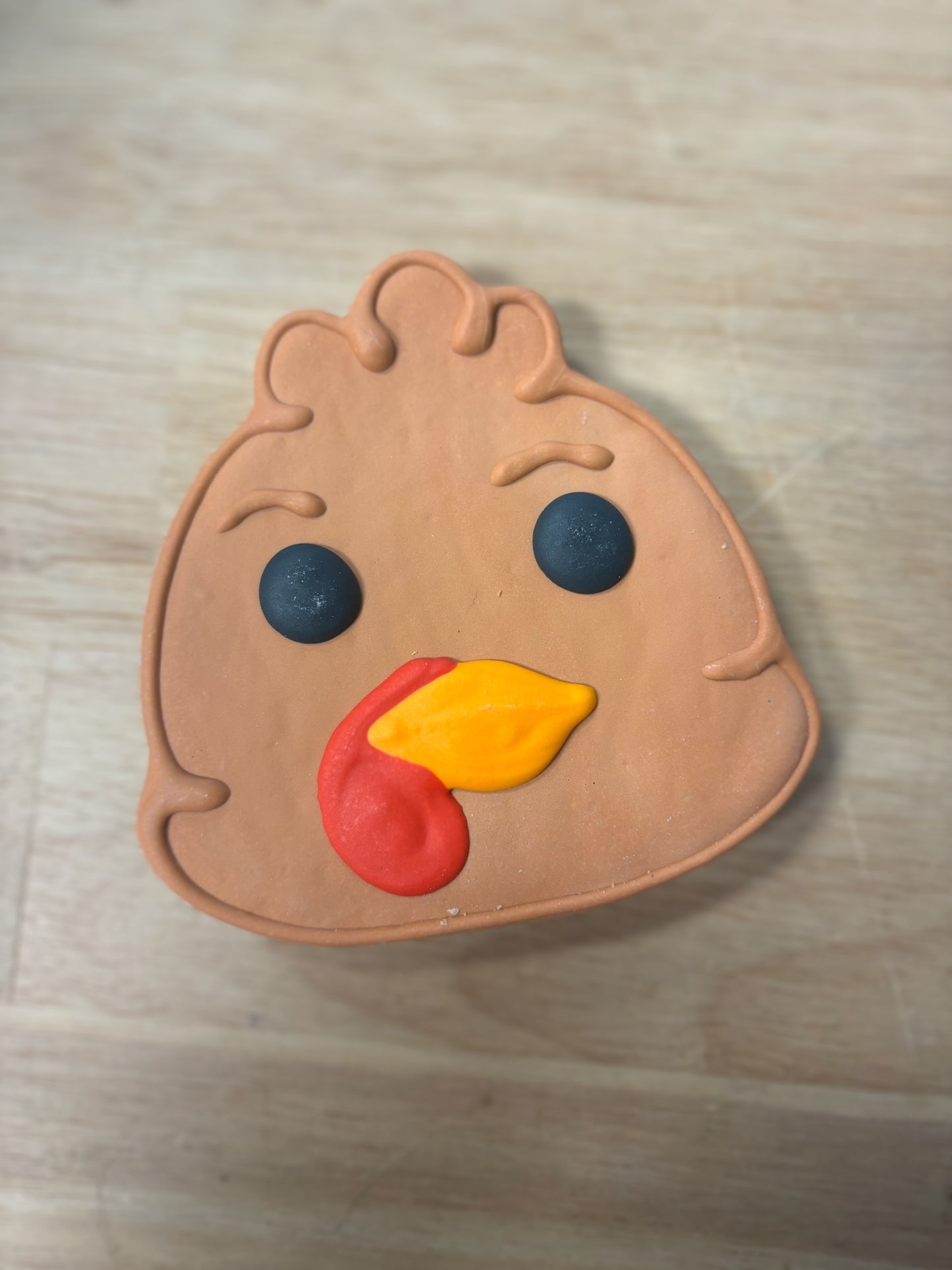 Turkey Iced Cookie