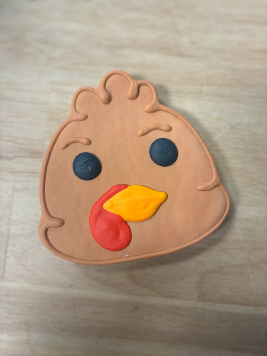 Turkey Iced Cookie