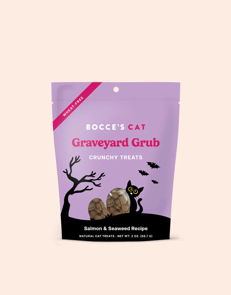 Graveyard Grub Cat Treats | Bocce's Bakery