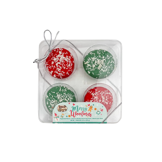 Pack of 4- Merry Woofmas | Bosco & Roxy's Holiday Cookie