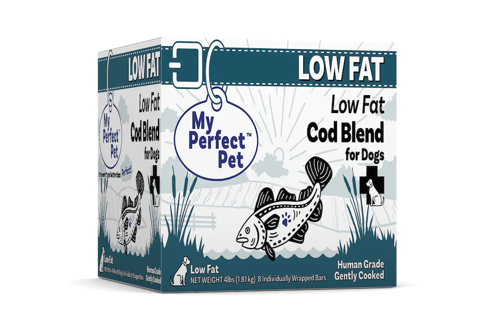 My Perfect Pet Grain Free Gently Cooked Dog Food- Low Fat Cod Blend