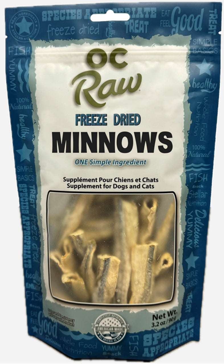 Freeze Dried Minnows | OC Raw