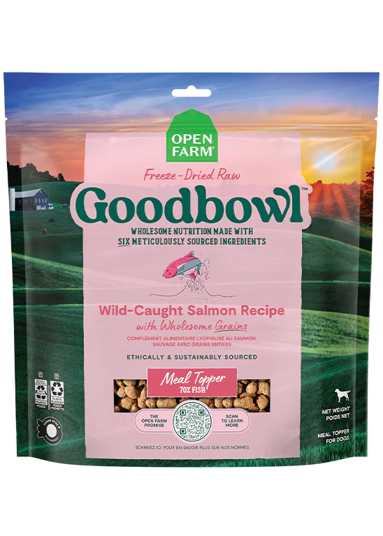 Open Farm - Goodbowl Wild-Caught Salmon Freeze Dried Raw Topper