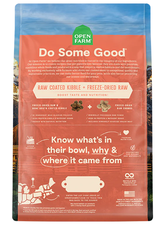 Open Farm Tide & Terrain Ancient Grains RawMix for Dogs