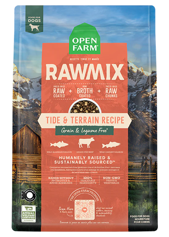 Open Farm Tide & Terrain Ancient Grains RawMix for Dogs