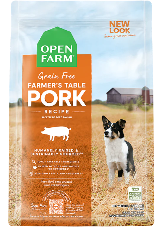 Open Farm Farmer's Table Pork Grain Free Dry Dog Food