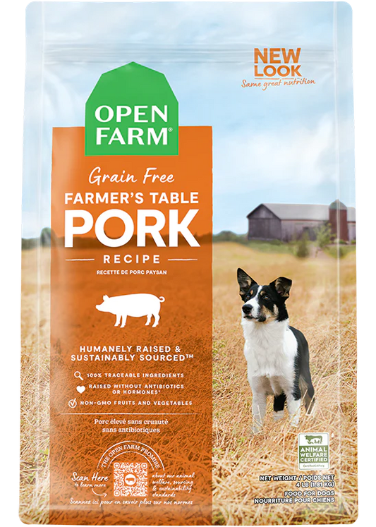 Open Farm Farmer's Table Pork Grain Free Dry Dog Food