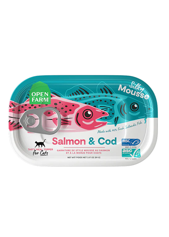 Salmon & Cod Topper for Cats & Dogs | Open Farm