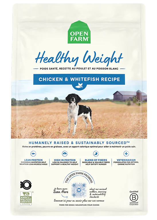 Open Farm Healthy Weight, Chicken & Whitefish Dry Dog Food