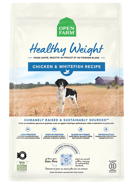 Open Farm Healthy Weight, Chicken & Whitefish Dry Dog Food