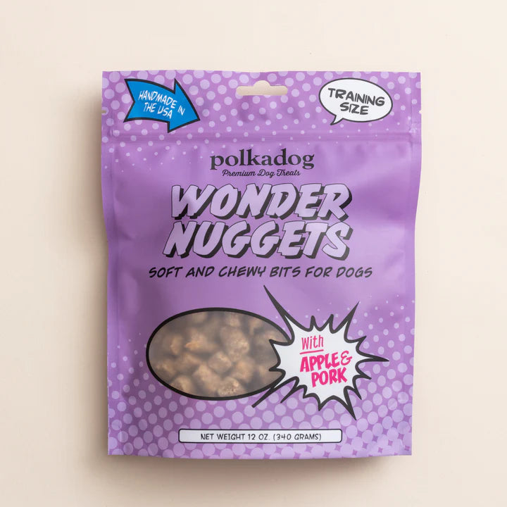 Wonder Nuggets Apple & Pork Treats | Polkadog