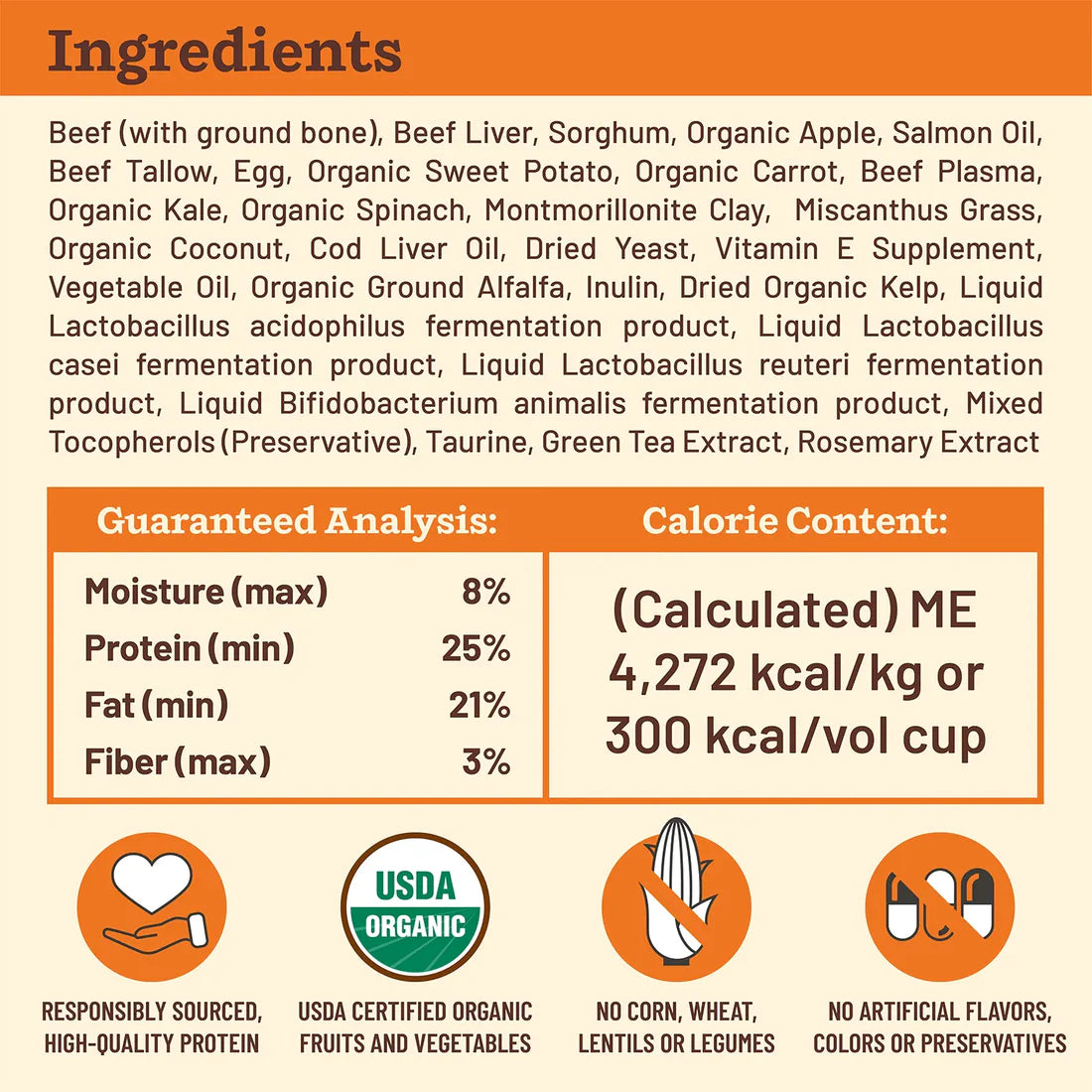 Primal Kibble in the Raw Dog Food Beef Recipe