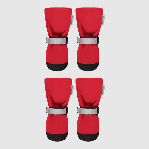 Red Soft Shield Winter Boots | Canada Pooch