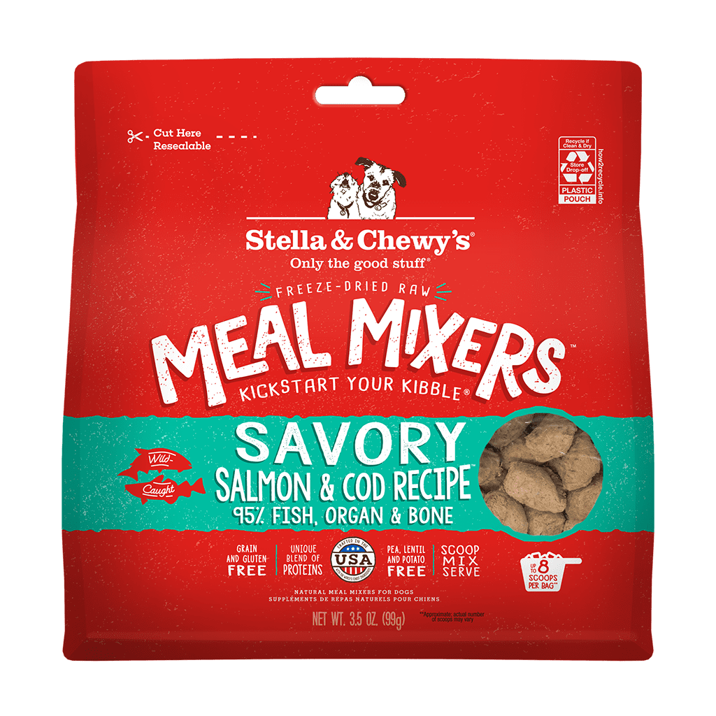 Stella & Chewy's Savory Salmon & Cod Meal Mixers