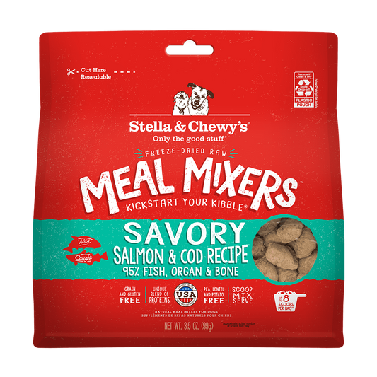 Stella & Chewy's Savory Salmon & Cod Meal Mixers