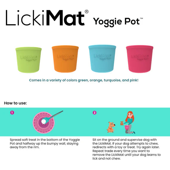 Yoggie Pot | LickiMat