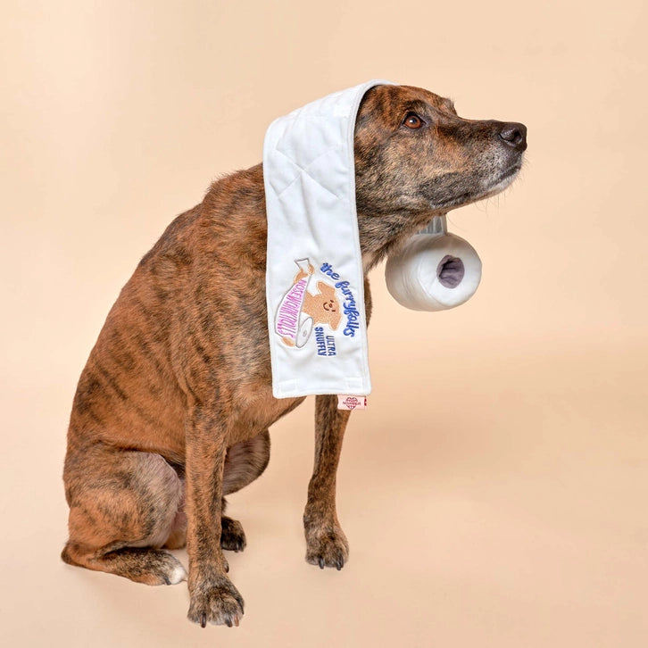 The Furry Folks Toilet Paper Nosework Toy