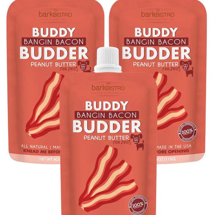 Bangin Bacon Peanut Butter for Dogs | Buddy Budder