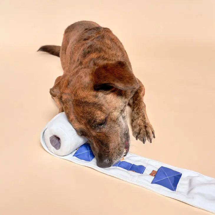 The Furry Folks Toilet Paper Nosework Toy