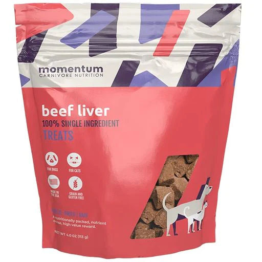 Freeze Dried Beef Liver Treats | Momentum