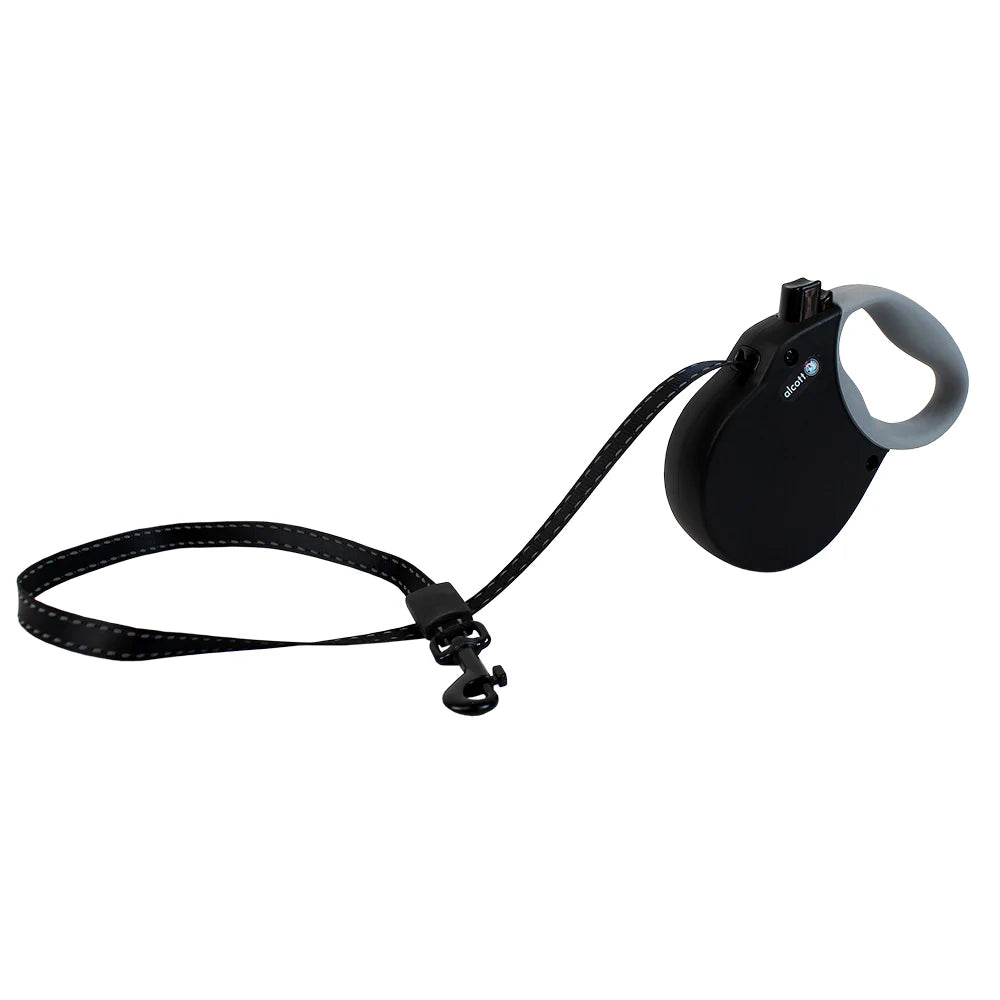 Alcott Retractable Leash - Black Adventure